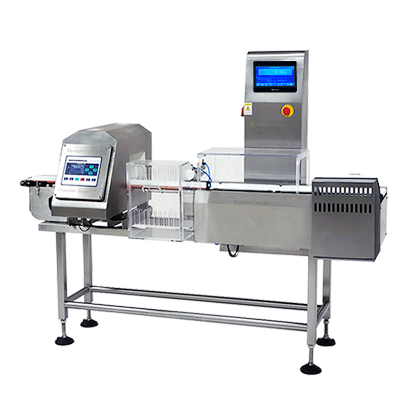 Online Checkweigher with Metal Detector Combo