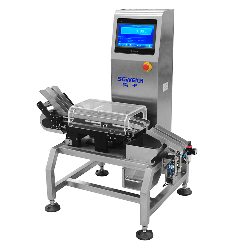 Online Dual-Channel Strip Pouch Weight Checker