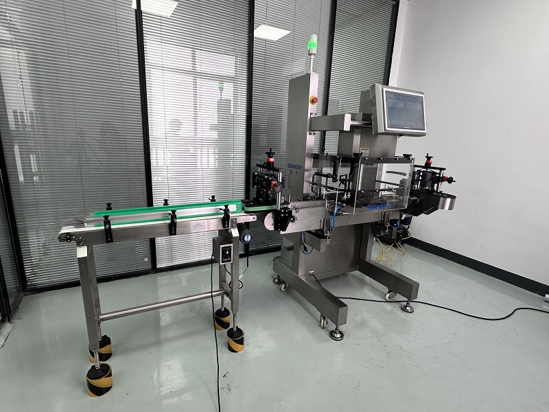 Online Rotary Checkweigher for Glass Bottle Pharma Weight Inspection System